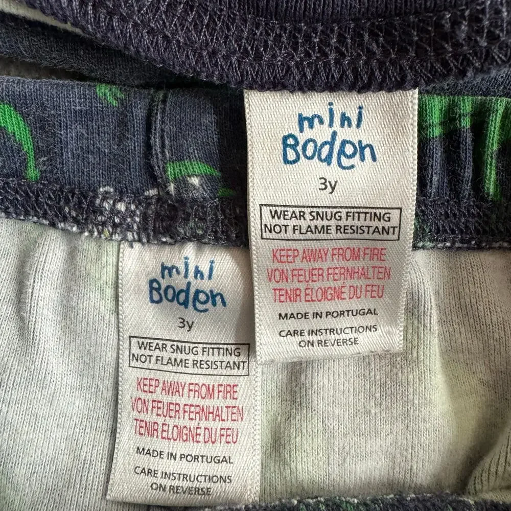 LOT of‎ Kids Mismatched Pajamas Hanna Andersson Mini Boden Boys Size 3